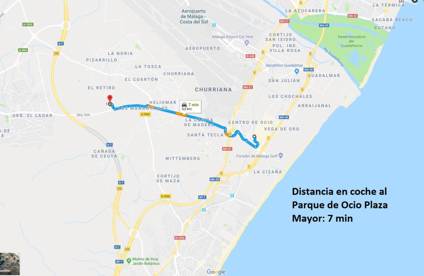 فيلا Chalet Bosque10 Piscina Privada Entre La Playa مالقة المظهر الخارجي الصورة